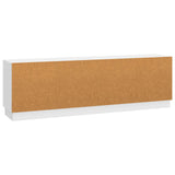 TV Cabinet High Gloss White 150 x 31 x 47 cm Engineered Wood 895379