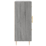 Sideboard Grey Sonoma 69.5x34x90 cm Engineered Wood 827906