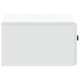 Wall-Mounted Bedside Cabinet 2 pcs White 49 x 34.5 x 20 cm 899126