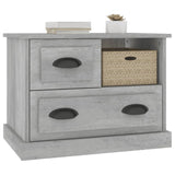 Bedside Cabinet Concrete Grey 60x39x45 cm 816364