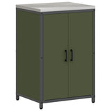 Kitchen Storage Set HATTEM 2 pcs Olive Green Cold-rolled Steel 3392662