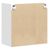 Kitchen Wall Cabinet "Kalmar" White Engineered Wood 853577