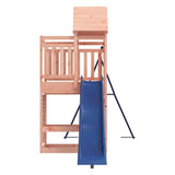 Outdoor Playset Natural wood and blue 3156989