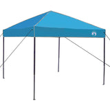 Camping Tent Set Folding 2 pcs Blue Taffeta and Fabric 3337172