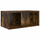 Coffee Table Set 2 pcs Smoked Oak Engineered Wood 8000264
