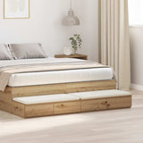 Bed Drawers Artisan Oak 140 x 36.5 x 16.5 cm Engineered Wood 866954