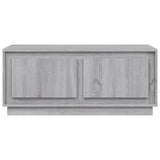 Coffee Table Grey Sonoma 102x50x44 cm Engineered Wood 819882