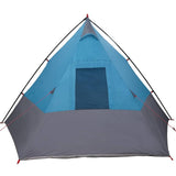 Tipi Tent with Roof Blue 383 x 338 x 217 cm Taffeta 42001167
