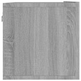 TV Wall Cabinet Grey Sonoma 120x30x30 cm Engineered Wood 815100