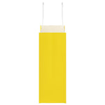 ZNTS Paper Bags 250 pcs with Handles Yellow 18x8x22 cm 4102006