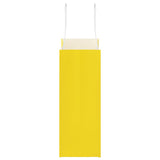 ZNTS Paper Bags 250 pcs with Handles Yellow 18x8x22 cm 4102006