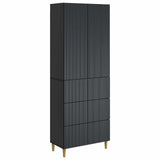 Cabinet Set 2 pcs 66 x 34.5 x 90 cm Engineered Wood 3416557