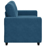 Sofa Blue 160 x 77 x 82 cm Fabric 4105119