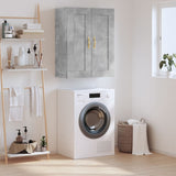 Wall Mounted Cabinet Concrete Grey 69.5x34x90 cm Engineered Wood 835014