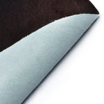 ZNTS Real Cow Hide Rug Black 150x170 cm 284341