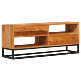TV Cabinet Natural 110 x 30 x 44 cm Solid Acacia Wood 4104614