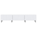 TV Cabinet with Drawer White 147 x 34.5 x 32 cm Engineered Wood 894475