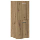ZNTS 3 Piece Bathroom Furniture Set Artisan Oak Engineered Wood 3328594