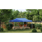 Marquee Blue Oxford fabric, Powder-coated steel 3x6 m Foldable 42506