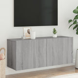 TV Cabinet Wall-mounted Grey Sonoma 100x30x41 cm 836971