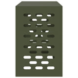 Air Conditioner Cover Olive green 90 x 40 x 60 cm Steel 865893