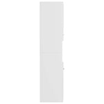 Bathroom Cabinet White 30x30x130 cm Engineered Wood 804997