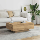 Coffee Table Artisan Oak 90x60x31 cm Engineered Wood 856571