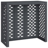 Air Conditioner Cover Anthracite 110 x 50 x 105 cm Steel 865913