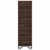 Bookcase Brown Oak 50x31x169 cm Engineered Wood 848618