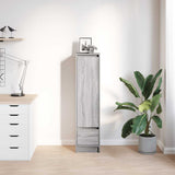 Highboard Grey Sonoma 29.5x34x119.5 cm Engineered Wood 861657