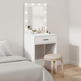 Dressing Table White 50 x 41 x 135 cm Engineered Wood 865037