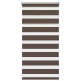 Zebra blind 60.9x120 cm Fabric Width 56.7 cm coffee 240193