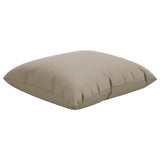 Sofa Cushions 4 pcs Taupe 50x50 cm Fabric 360389