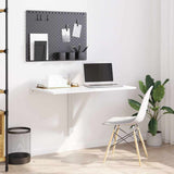 Folding Wall Table White 100x60 cm 243054