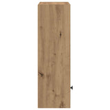 Bookcase Artisan Oak 31x24x77 cm Engineered Wood 860336