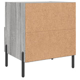 Bedside Cabinets 2 pcs Grey Sonoma 40x35x47.5 cm Engineered Wood 827465