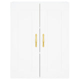 Highboard White 69.5x34x180 cm Engineered Wood 3199985