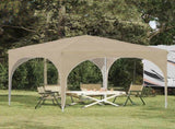 Pop-up Party Tent 290 x 290 x 245 cm Cream 42019845