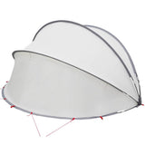 Pool Dome Folding Manual Grey and Orange 405 x 405 x 192 cm 42001108