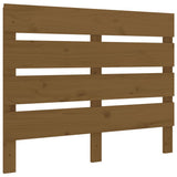 Headboard Honey Brown 100x3x80 cm Solid Wood Pine 821335
