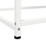 Highboard White 100.5x39x107 cm Steel 846541