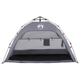 Beach Tent 2-Person Grey Quick Release Waterproof 4005304