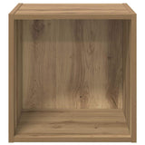Wall Cabinet 2 pcs Artisan Oak 37 x 37 x 37 cm Engineered Wood 875075