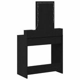 Dressing Table Black 79 x 41 x 140 cm Engineered Wood 865164
