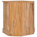 Corner Sideboard 60x45x60 cm Solid Teak Wood 288898