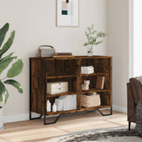 Sideboard Smoked Oak 101x35.5x74.5 cm Engineered Wood 848556