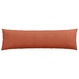 Sofa Pillows 2 pcs Red Orange 145 x 40 cm Corduroy Fabric 42013867