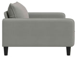 XL Armchair Dark Grey Velvet 42043547