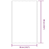 Roof Panels 36 pcs Galvanised Steel Anthracite 60x36 cm 319131