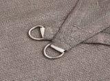 Sunshade Sail 160 g/m Square Light Grey 3.6x3.6 m HDPE 4001967